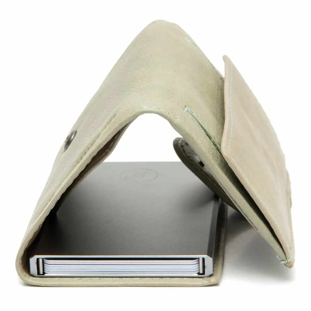 The Chesterfield Brand Herrengeldbörsen Querformat<Iriona Geldbörse RFID Schutz Leder 7.5 cm ocean blue