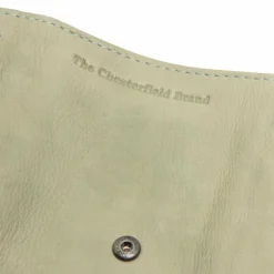 The Chesterfield Brand Herrengeldbörsen Querformat<Iriona Geldbörse RFID Schutz Leder 7.5 cm ocean blue