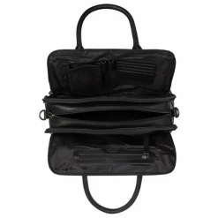 Sale The Chesterfield Brand Layton Schultertasche Leder 35 cm black