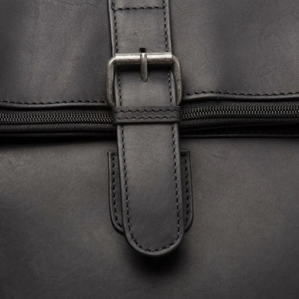 The Chesterfield Brand Lederrucksäcke|Daypacks<Larsson Daypack Leder 40 cm Laptopfach black