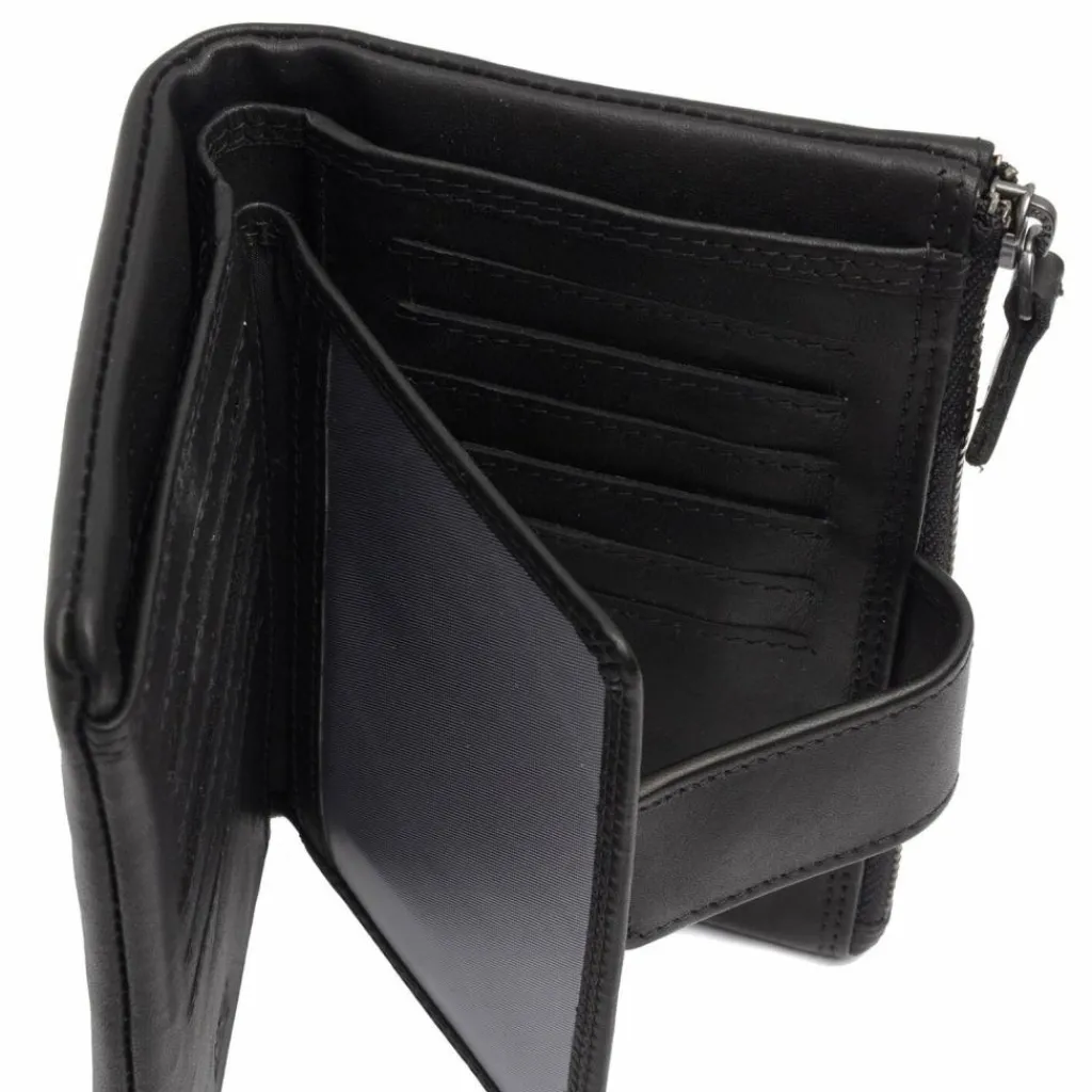 The Chesterfield Brand Herrengeldbörsen Hochformat<Landau Geldbörse RFID Schutz Leder 9.5 cm black