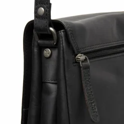 The Chesterfield Brand Umhängetaschen<Laverton Umhängetasche Leder 26 cm black