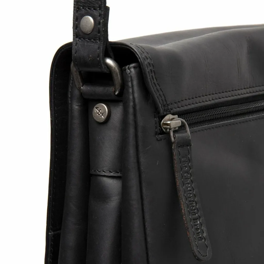The Chesterfield Brand Umhängetaschen<Laverton Umhängetasche Leder 26 cm black