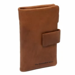 New The Chesterfield Brand Landau Geldbörse RFID Schutz Leder 9.5 cm cognac