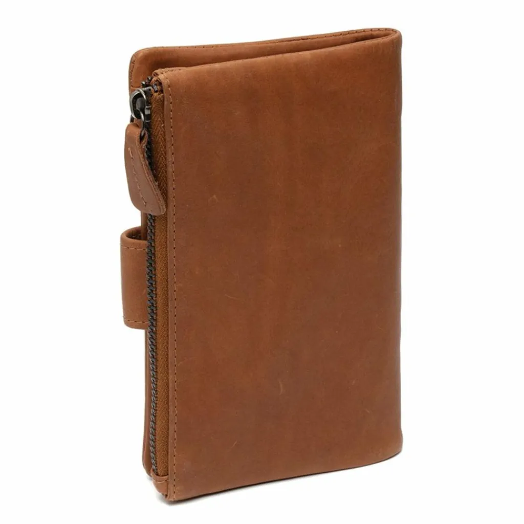 New The Chesterfield Brand Landau Geldbörse RFID Schutz Leder 9.5 cm cognac
