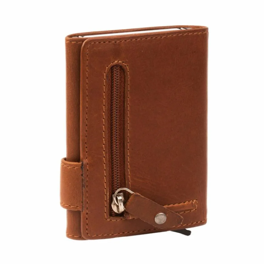 The Chesterfield Brand Visitenkartenetuis<Leicester Kreditkartenetui RFID Schutz Leder 7 cm cognac