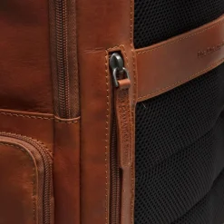Clearance The Chesterfield Brand Lennox Business-Rucksack Leder 42 cm Laptopfach cognac