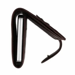 Clearance The Chesterfield Brand Leicester Kreditkartenetui RFID Schutz Leder 7 cm braun