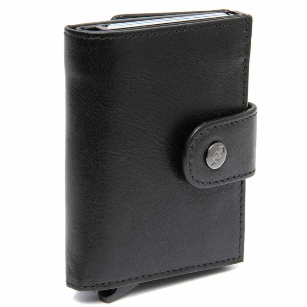 Online The Chesterfield Brand Lesina Geldbörse RFID Schutz Leder 7 cm black