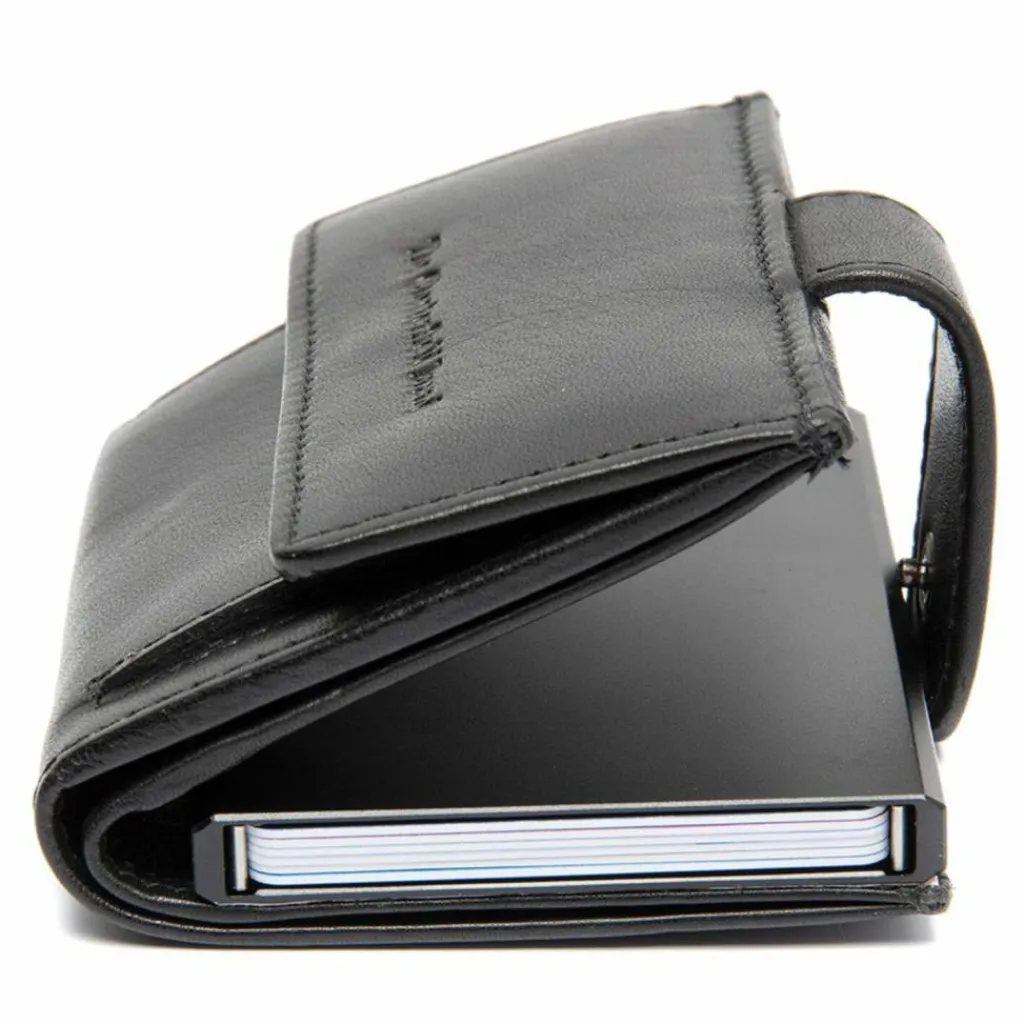 Online The Chesterfield Brand Lesina Geldbörse RFID Schutz Leder 7 cm black