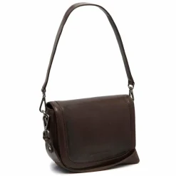 New The Chesterfield Brand Lizzola Schultertasche Leder 24 cm brown