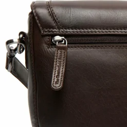 New The Chesterfield Brand Lizzola Schultertasche Leder 24 cm brown