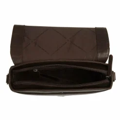 New The Chesterfield Brand Lizzola Schultertasche Leder 24 cm brown