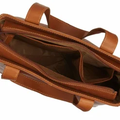 The Chesterfield Brand Schultertaschen<Lingfield Schultertasche Leder 24 cm cognac