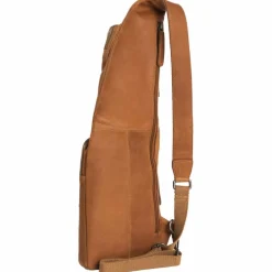 The Chesterfield Brand Umhängetaschen<Logan Umhängetasche Leder 17 cm cognac