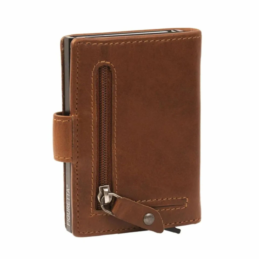 The Chesterfield Brand Loughton Kreditkartenetui RFID Schutz Leder 7 cm