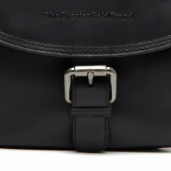 The Chesterfield Brand Umhängetaschen<Lucian Umhängetasche Leder 21 cm black