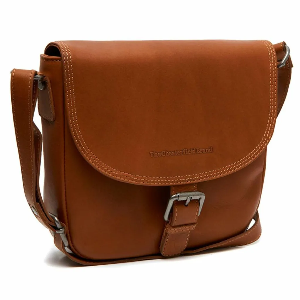 Discount The Chesterfield Brand Lucian Umhängetasche Leder 21 cm cognac