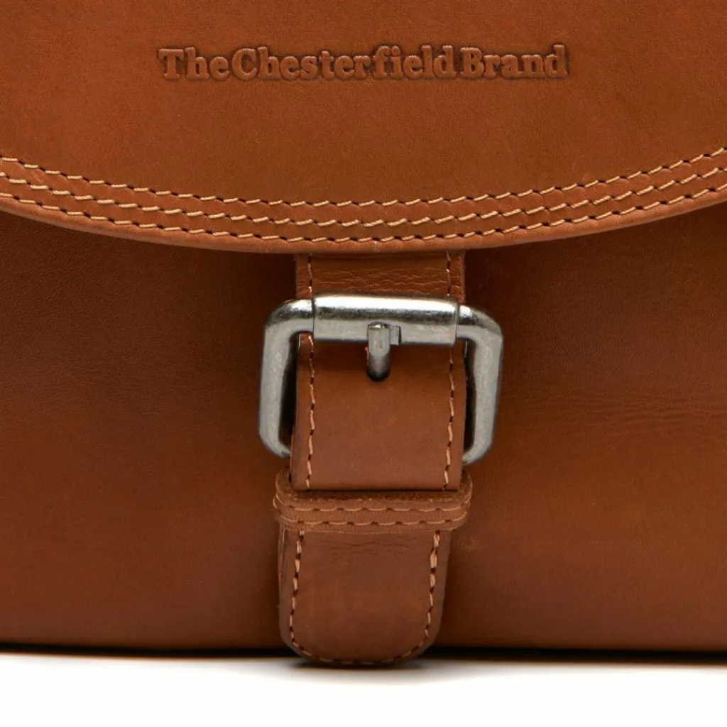 Discount The Chesterfield Brand Lucian Umhängetasche Leder 21 cm cognac