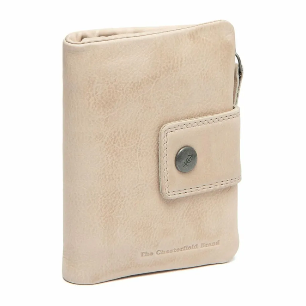 Outlet The Chesterfield Brand Mavona Geldbörse Leder 10 cm beige
