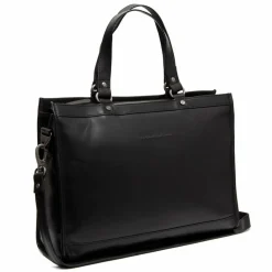 The Chesterfield Brand Schultertaschen<Manly Schultertasche Leder 40 cm Laptopfach black