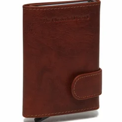 Hot The Chesterfield Brand Mannheim Geldbörse RFID Schutz Leder 7 cm cognac