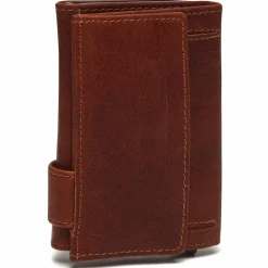 Hot The Chesterfield Brand Mannheim Geldbörse RFID Schutz Leder 7 cm cognac