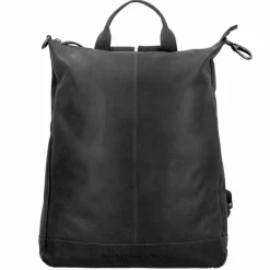 The Chesterfield Brand Lederrucksäcke|Daypacks<Manchester Daypack Leder 40 cm zwart