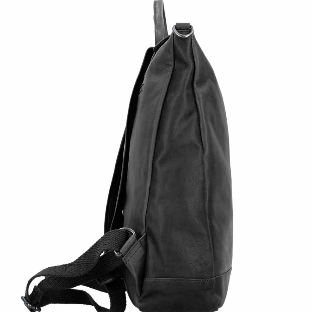 The Chesterfield Brand Lederrucksäcke|Daypacks<Manchester Daypack Leder 40 cm zwart