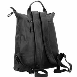 The Chesterfield Brand Lederrucksäcke|Daypacks<Manchester Daypack Leder 40 cm zwart