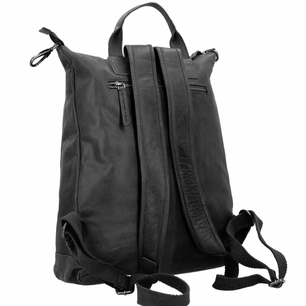 The Chesterfield Brand Lederrucksäcke|Daypacks<Manchester Daypack Leder 40 cm zwart