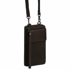 Outlet The Chesterfield Brand Malaga Handytasche Leder 10 cm brown