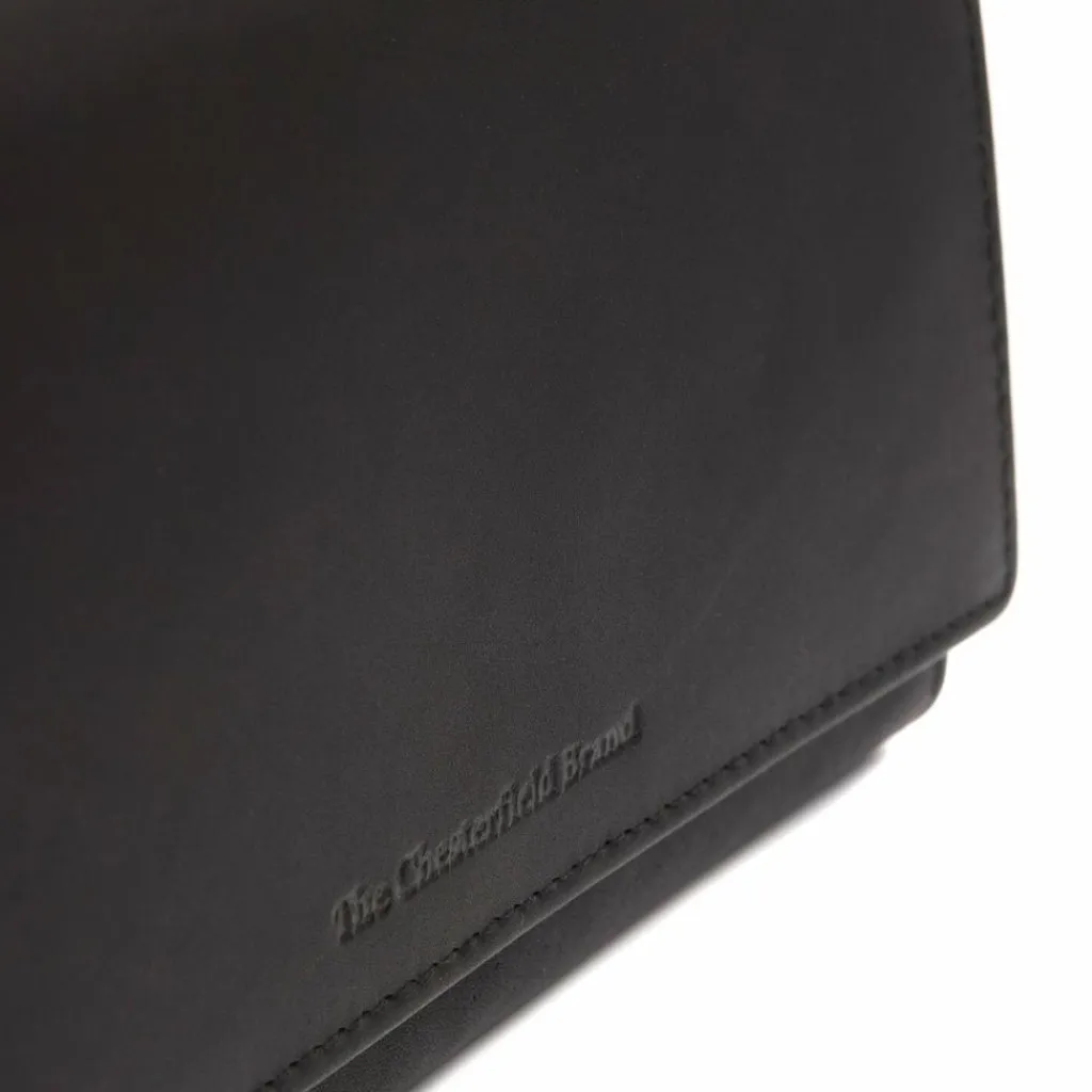 The Chesterfield Brand Mirthe Geldbörse RFID Schutz Leder 18 cm black