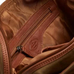 New The Chesterfield Brand Milora Schultertasche 30 cm olive green