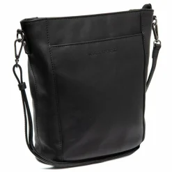 Outlet The Chesterfield Brand Moore Umhängetasche Leder 22 cm black