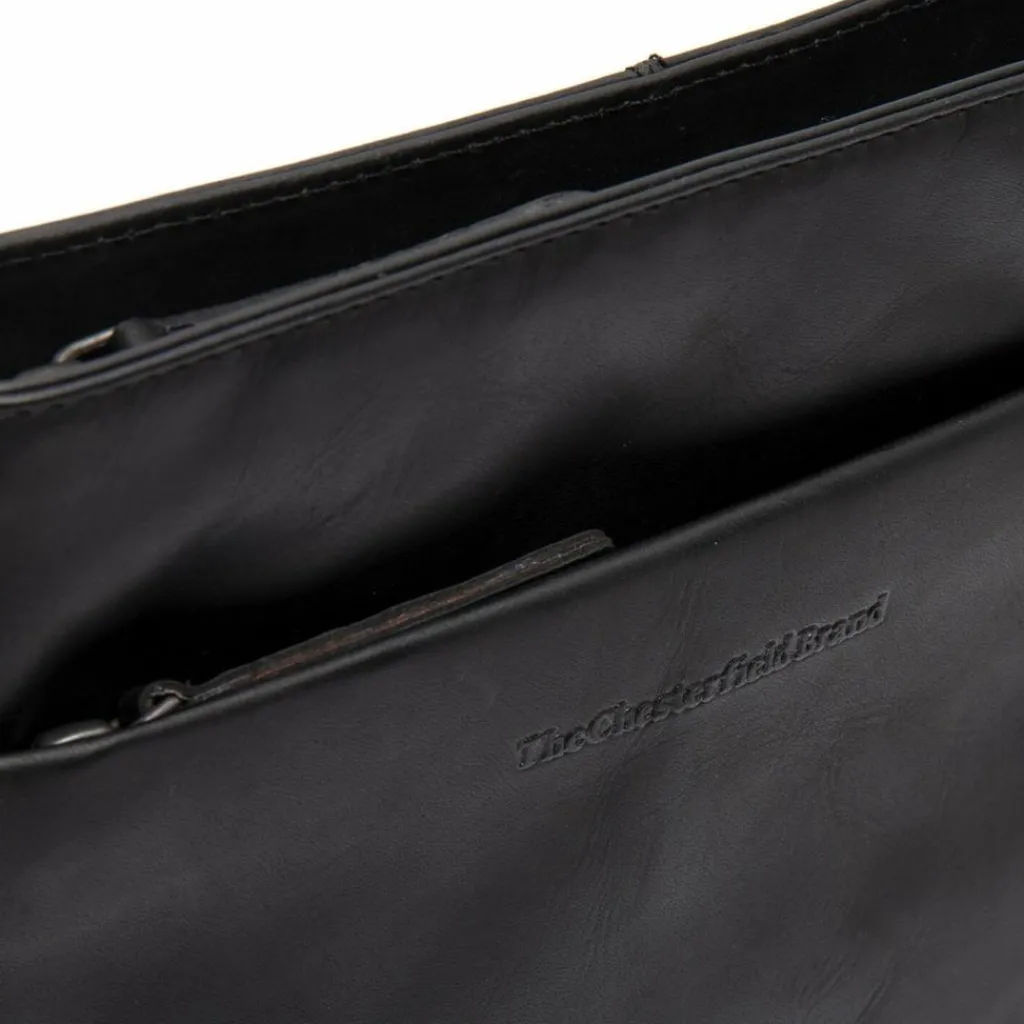 The Chesterfield Brand Umhängetaschen<Navene Umhängetasche Leder 20.5 cm black
