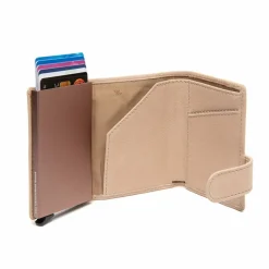 Discount The Chesterfield Brand Nivala Geldbörse RFID Schutz Leder 7.5 cm beige