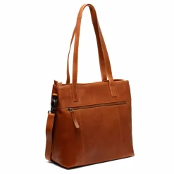 The Chesterfield Brand Shopper|Schultertaschen<Nola Shopper Tasche Leder 30 cm cognac