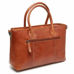 The Chesterfield Brand Shopper|Henkeltaschen<Novum Shopper Tasche Leder 34 cm cognac