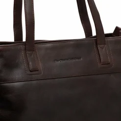 New The Chesterfield Brand Nola Shopper Tasche Leder 30 cm brown
