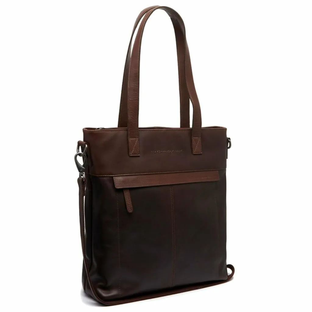 The Chesterfield Brand Henkeltaschen|Schultertaschen<Nunavik Schultertasche Leder 33 cm Laptopfach brown