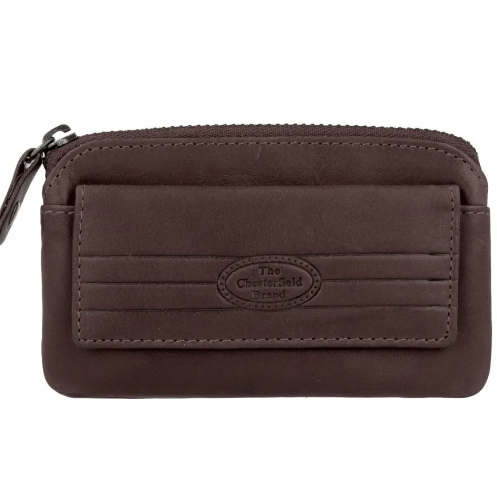 New The Chesterfield Brand Oliver Schlüsseletui Leder 12 cm bruin