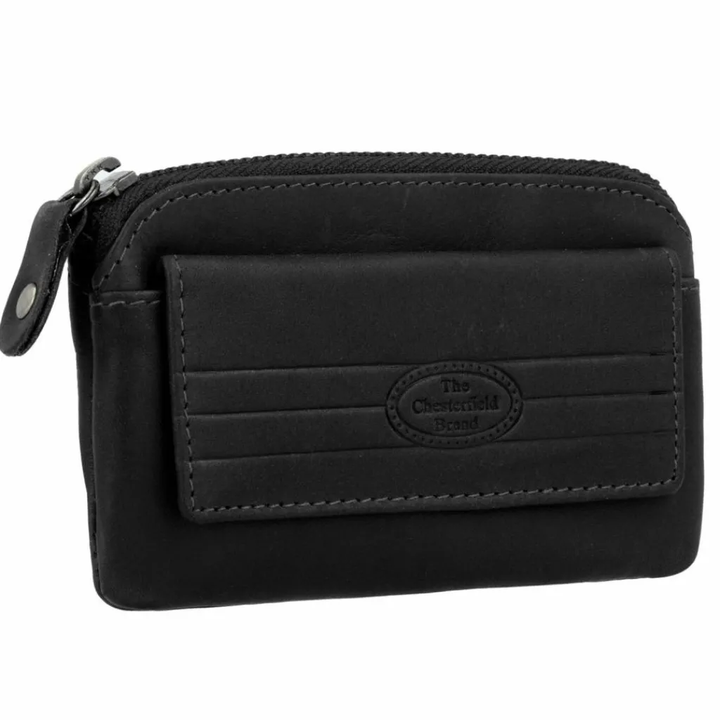 The Chesterfield Brand Schlüsseletuis<Oliver Schlüsseletui Leder 12 cm zwart