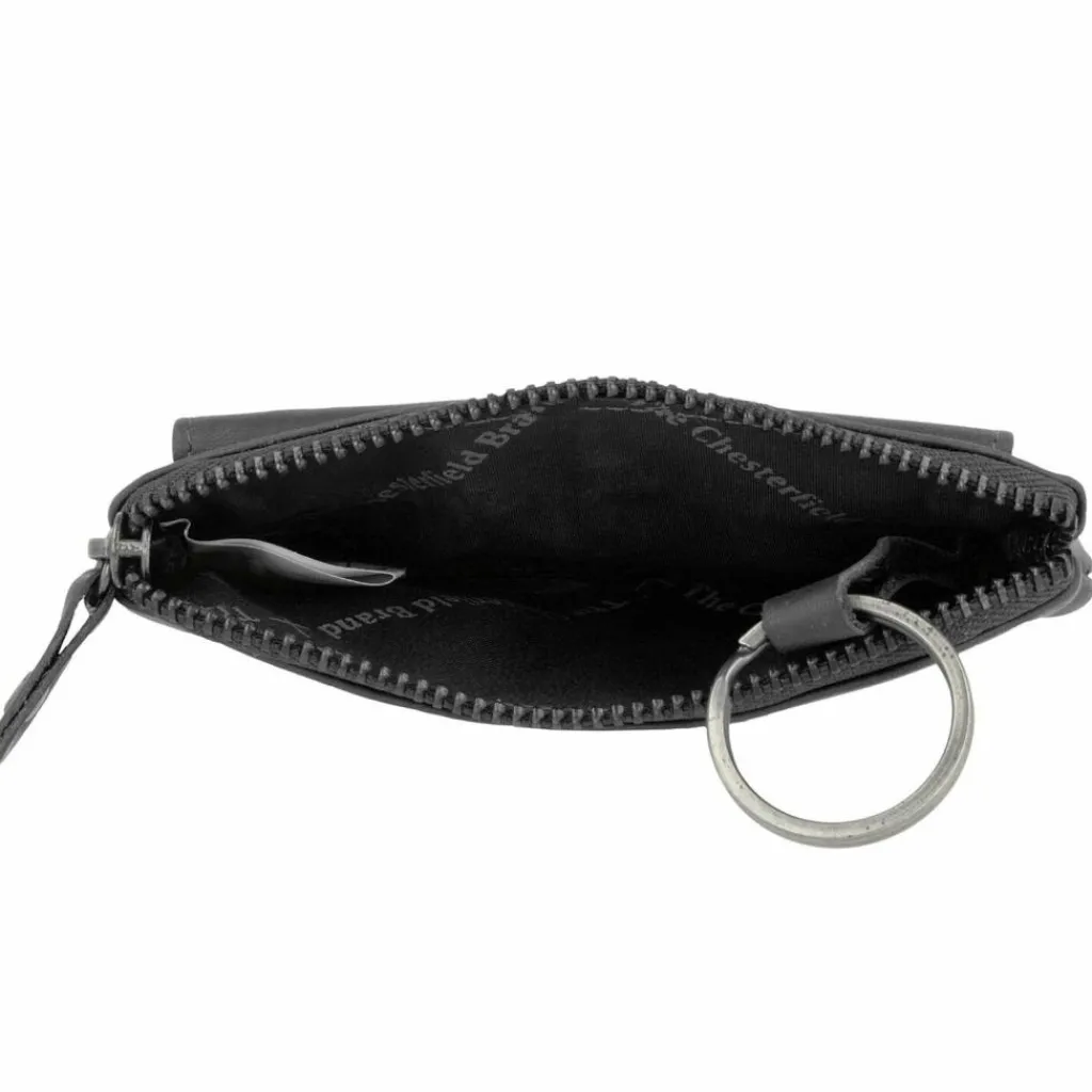 The Chesterfield Brand Schlüsseletuis<Oliver Schlüsseletui Leder 12 cm zwart