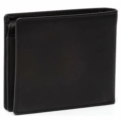 The Chesterfield Brand Herrengeldbörsen Querformat<Orleans Geldbörse RFID Schutz Leder 11 cm schwarz