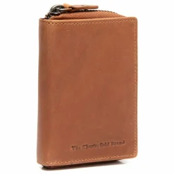 Outlet The Chesterfield Brand Osum Geldbörse RFID Schutz Leder 11 cm cognac