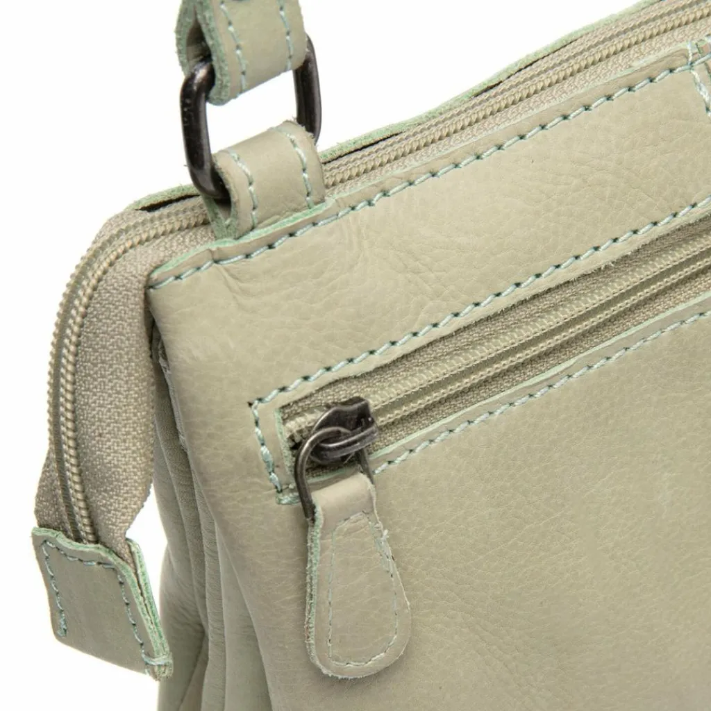 The Chesterfield Brand Umhängetaschen<Osaka Umhängetasche Leder 22 cm ocean blue