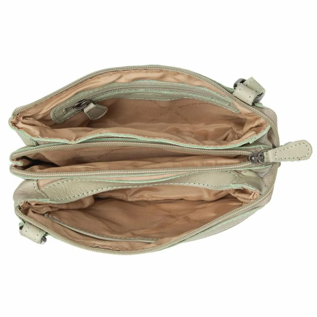 The Chesterfield Brand Umhängetaschen<Osaka Umhängetasche Leder 22 cm ocean blue