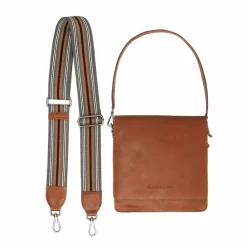 The Chesterfield Brand Schultertaschen<Osuna Schultertasche Leder 22 cm cognac