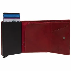The Chesterfield Brand Visitenkartenetuis<Paris Kreditkartenetui RFID Schutz Leder 7 cm rot